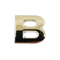 Gold Letter 'B'