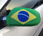 Brazil Car Mirror Flag