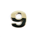 Gold Letter '9'