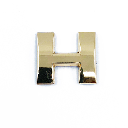 Gold Letter 'H'