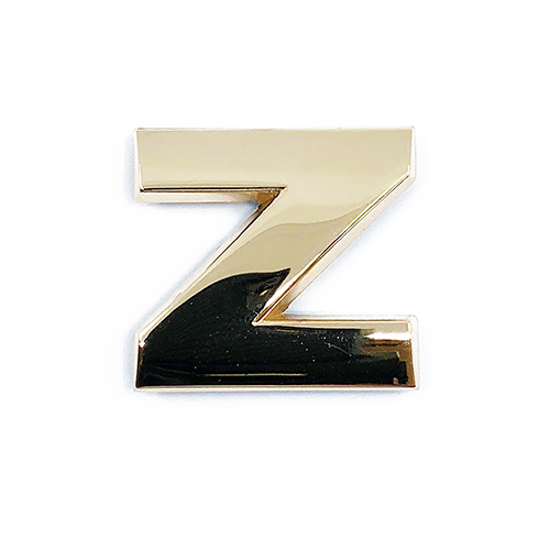 Gold Letter 'Z'