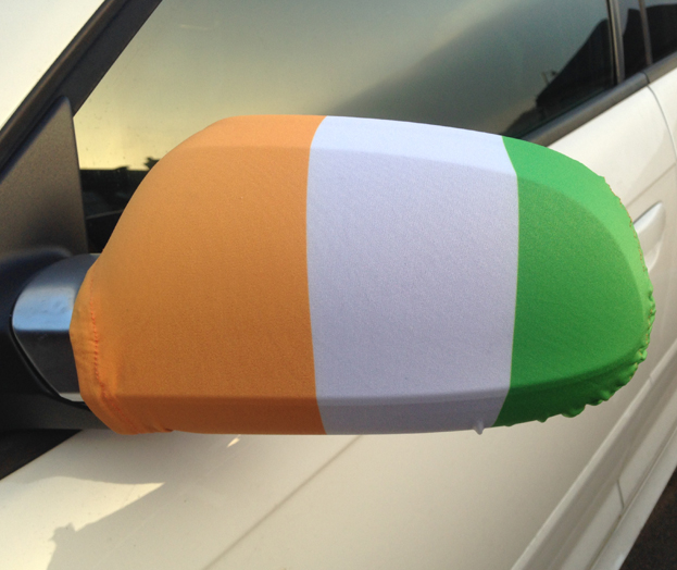 Ireland Car Mirror Flag