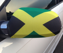Jamaica Car Mirror Flag