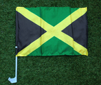 Jamaica Jack Car Window Flag