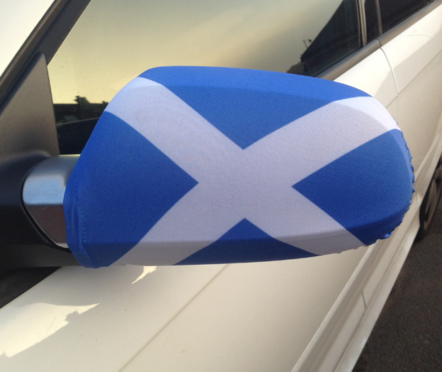 Scotland Car Mirror Flag