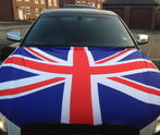 Union Jack Car Bonnet Flag